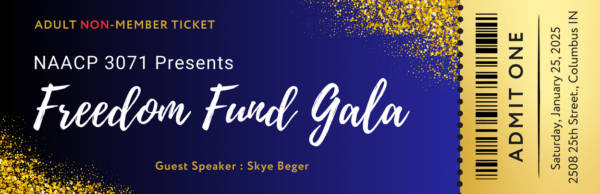 2025 NAACP Non-Member Freedom Fund Ticket - Image 2